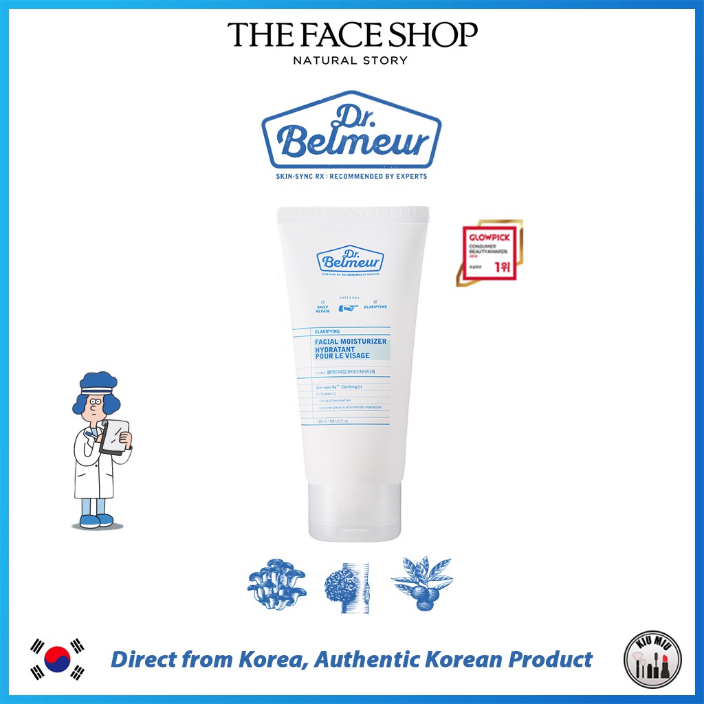 Dr. Belmeur Clarifying Moisturizer 120ml *ORIGINAL KOREA*