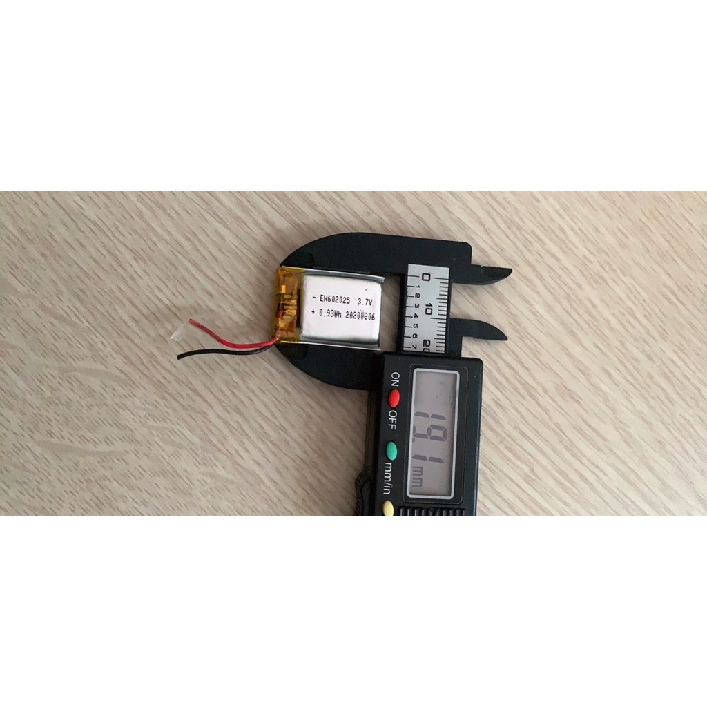 Pin đồng hồ Q50 dung lượng 340mah.