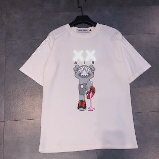 Áo thun over KAWS singum phản quang