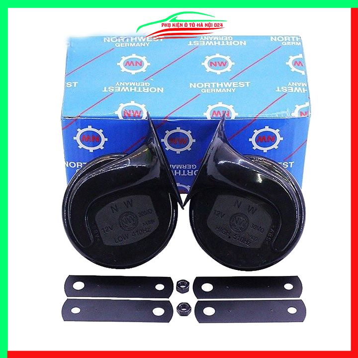 Bộ còi sên  NW 12-24VDC dùng cho ô tô xe máy