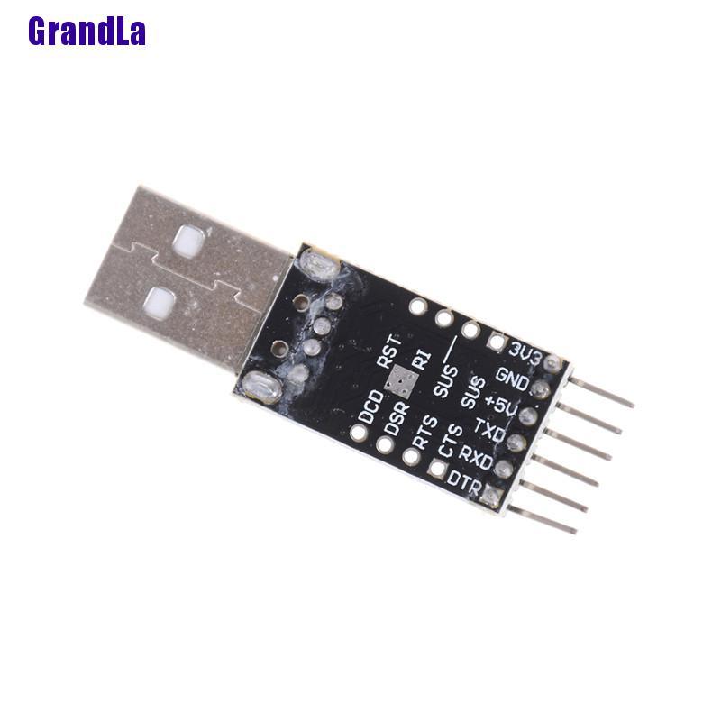 Mô Đun Chuyển Đổi Usb 2.0 Sang Ttl Uart 6pin Cp2102 + Dây Cáp