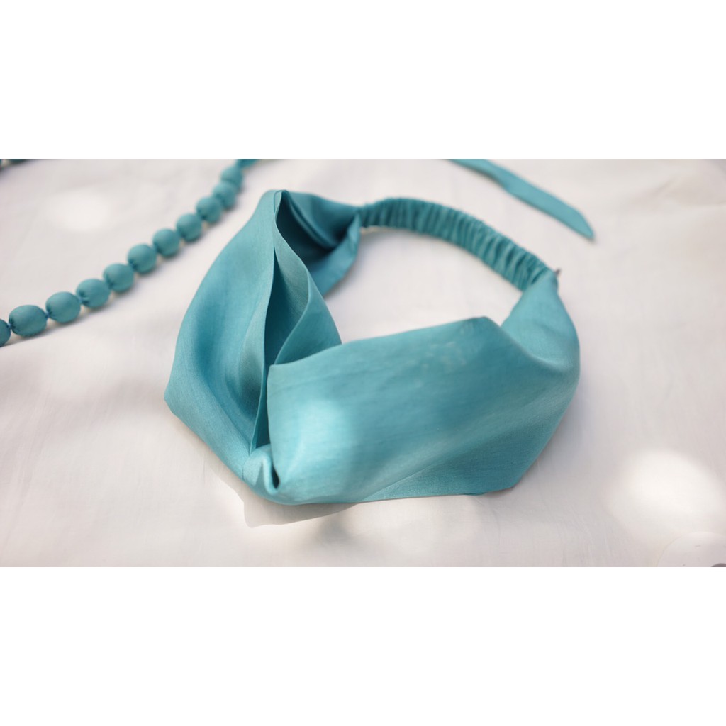 Vòng Lụa 100% Silk, Vòng Thắt Nơ Xinh, Mềm Mại, Tôn Dáng