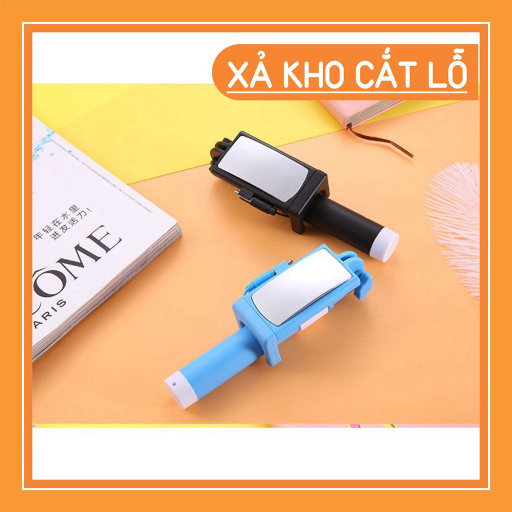 (xả kho) Gậy tự sướng Selfie Stick CL08 có gương chất lượng tốt,giá rẻ,tương thích tốt nhiều loại điện thoại 