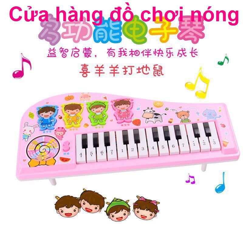 Đàn piano âm nhạc trẻ em 0-1-3 tuổi sơ sinh và nhỏ giáo dục sớm điện tử cho bé 6-12 tháng đồ chơi trai gái 2-4