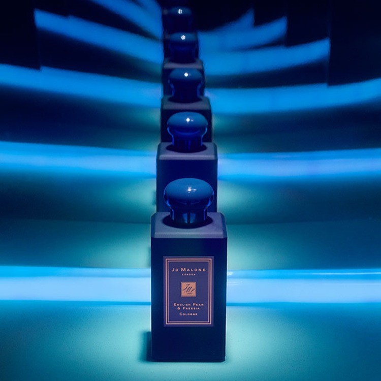 Jo Malone Limited Edition Perfume Blue Bottle British Pear and South African Orchid 100ml