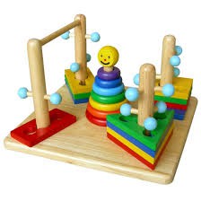 ĐỒ CHƠI BẰNG GỖ- ĐƯỜNG LUỒN LÝ THÚ WINWIN TOYS