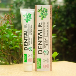 ✨ Kem đánh răng hữu cơ DebaBio Vital [ORGANIC] 🍀 Dành cho người lớn, trẻ lớn