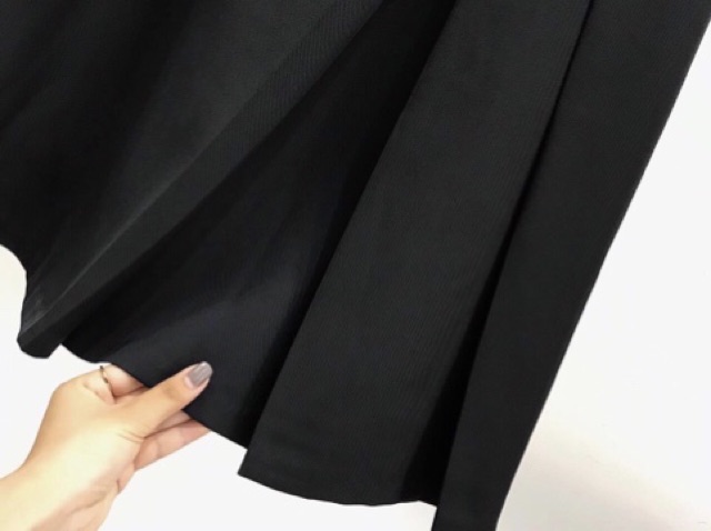 Chân váy maxi tà chéo cho nữ