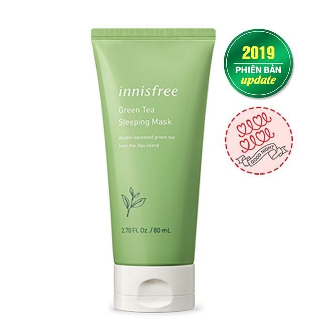 Sample [Gói] Mặt Nạ Ngủ Trà Xanh Innisfree Green Tea Sleeping Mask