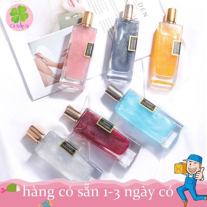 [NƯỚC HOA CAO CẤP]  Nước Hoa Nhũ Cát Lún Cao Cấp Nhiều Mùi Hương Cho Nữ