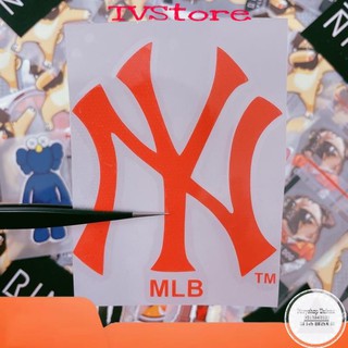 Decal Logo Sticker Patch in áo ủi trực tiếp lên vải NY ĐỎ