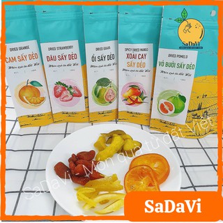 Combo  Trái cây sấy ăn vặt healthy tốt cho bà bầu / Trái cây sấy SaDaVi