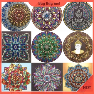 Tranh Thêu Trang Trí Thủ Công 5d Hình Mandala