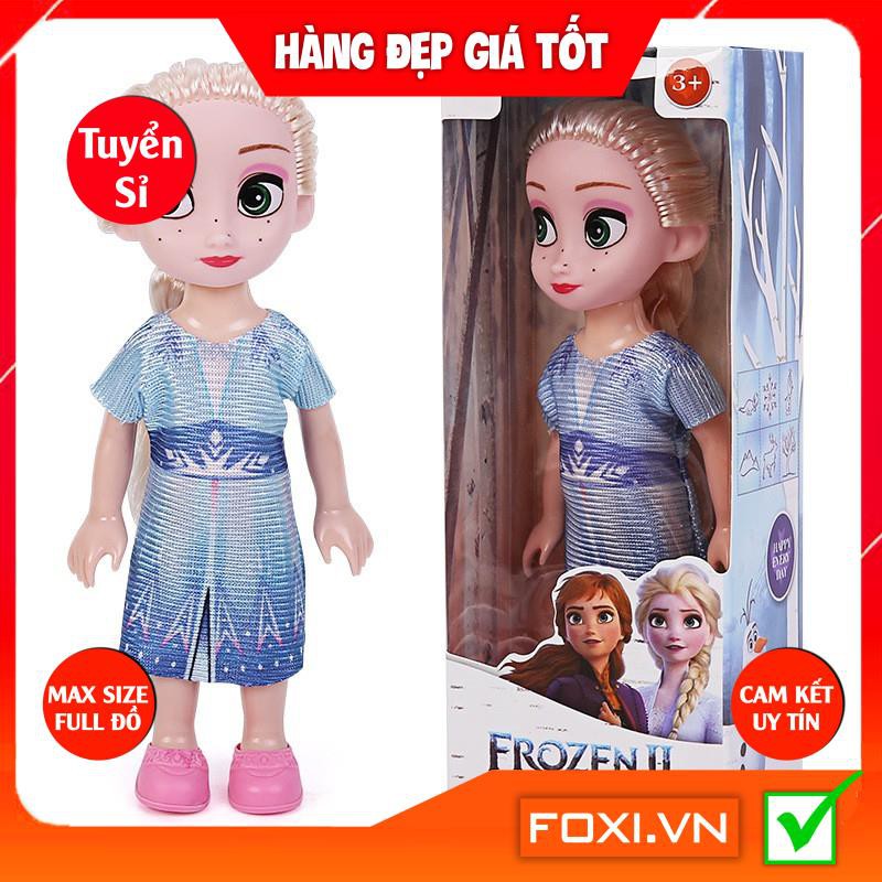 Búp bê Barbie Anna và Elsa Foxi-Đồ chơi công chúa nhân vật hoạt hình đẹp-vui nhộn-dễ thương-sáng tạo