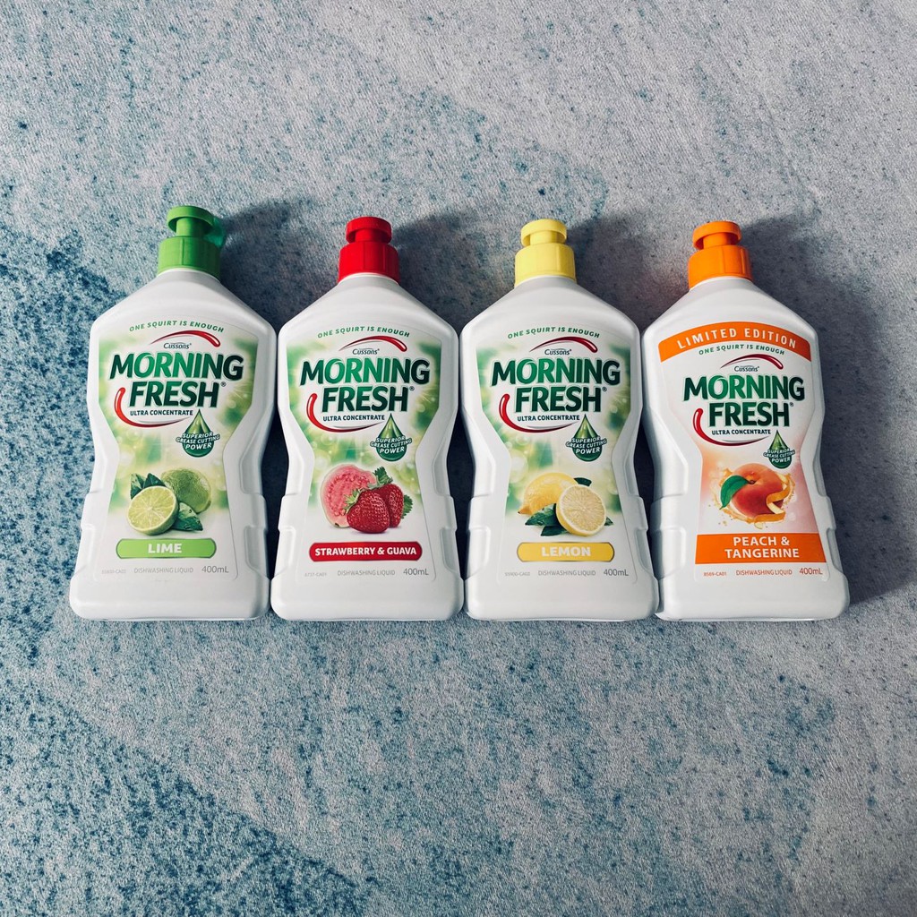 HOT - Nước rửa chén Morning Fresh ultra concentrate Dishwashing Liquid Original 400ml - bảo vệ da tay - Nội địa ÚC