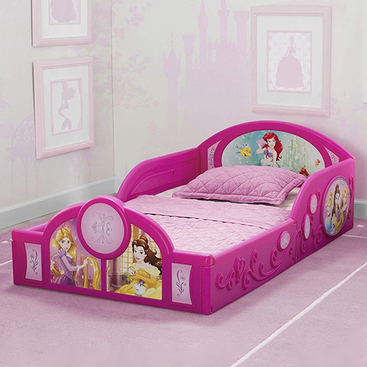 Giường ngủ cho bé (Tặng kèm đệm) phù hợp với bé từ 2 đến 10 tuổi, Giường ngủ thông mimh cho trẻ, gấp gọn, khu vui chơi