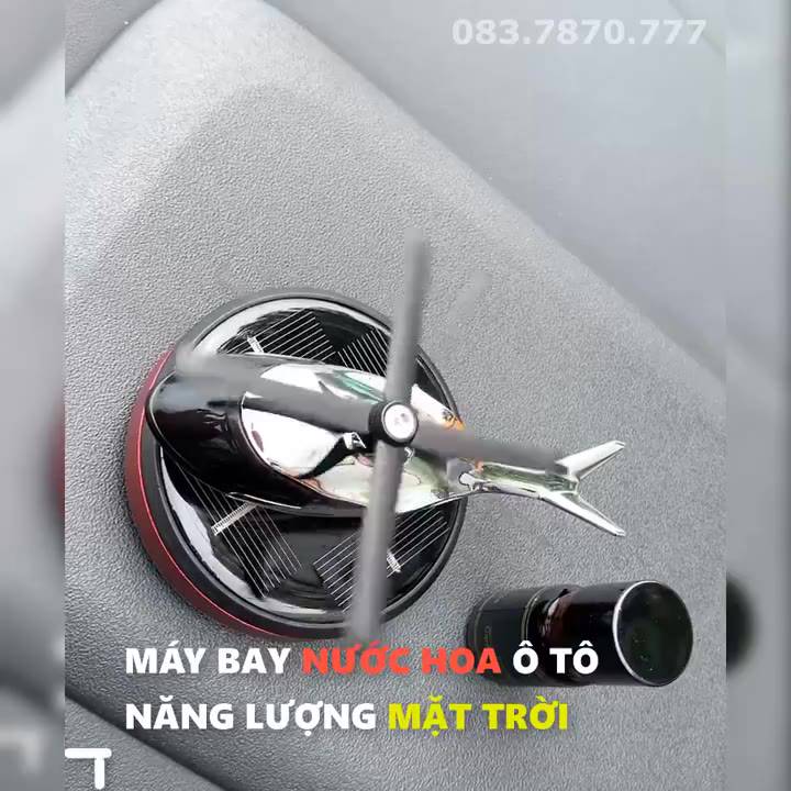 Máy Khuếch Tán Tinh Dầu Hình Máy Bay Trực Thăng Sử Dụng Năng Lượng Mặt Trời | BigBuy360 - bigbuy360.vn