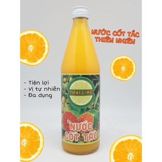 Nước Cốt Chanh / Cốt Tắc Thai Lime Chai 500ml-Chai nhựa