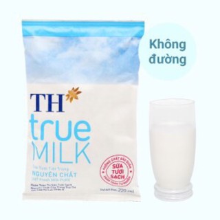 TH TRUE MILK BỊCH 220ml*48b ( có đường/ ít đường / không đường/ đầy đủ)