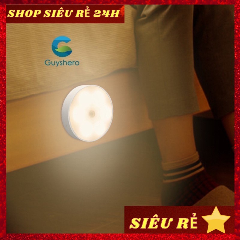 ĐÈN CẢM BIẾN BAN ĐÊM,PIN SẠC,10 bóng LED,đế gắn nam châm,tăng giảm độ sáng tùy thích.