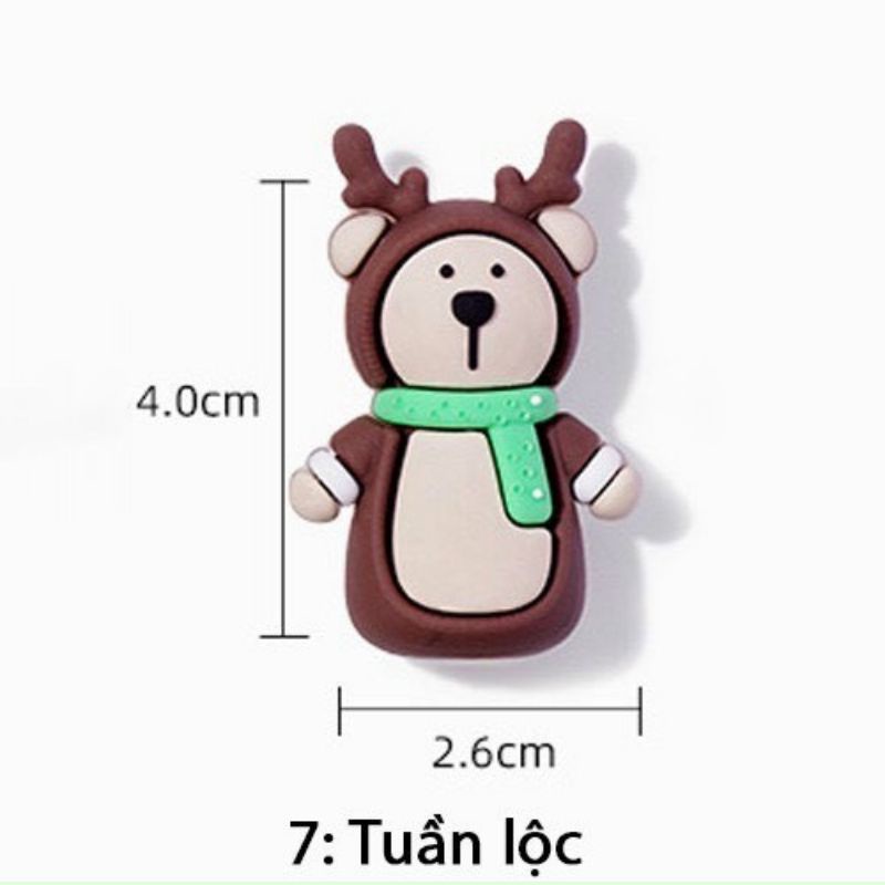 Bọc đầu kìm hình thú cute - bọc đầu kìm silicon chuyên dụng ngành nail