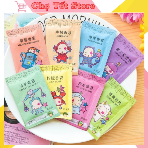 Túi Thơm Mini 12 Cung Hoàng Đạo Chống Mốc Để Tủ Quần Áo 88060 Chợ Tốt Store