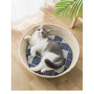 Ổ Đệm Cói Cào Móng Cho Mèo