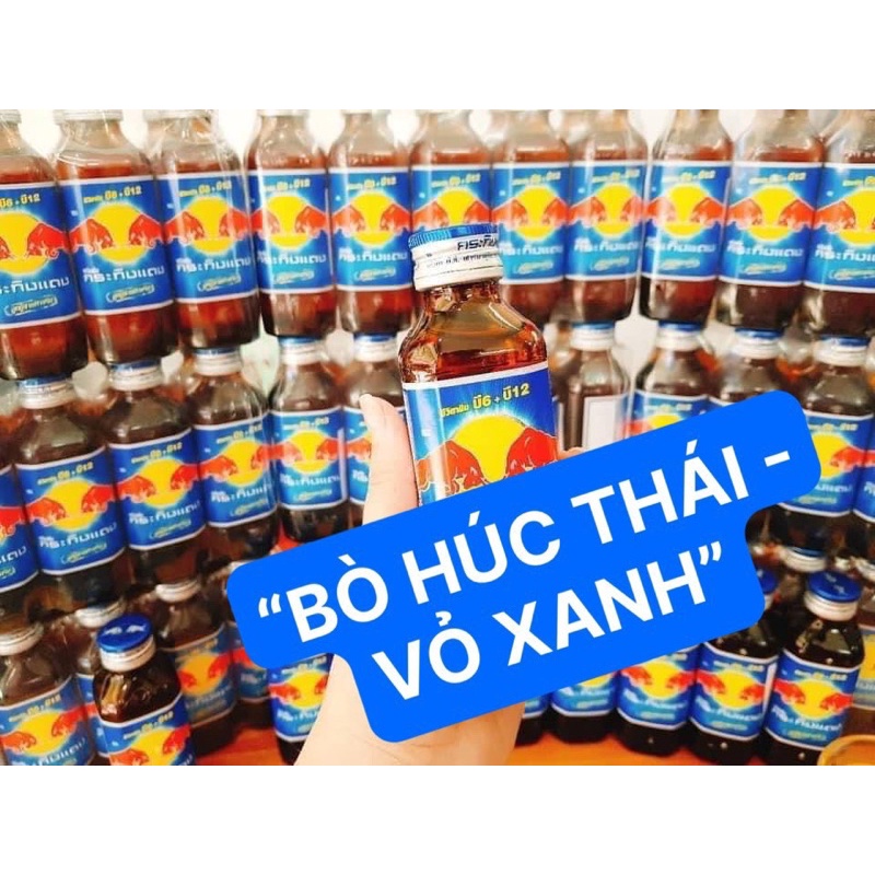 Lốc 10 Bò Húc Thái Lan Chai Thuỷ Tinh