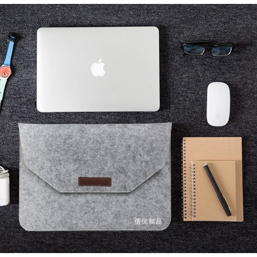 Túi Nỉ Chống Sốc Macbook, Laptop, iPad Độc Đáo, Nhiều Size DIY