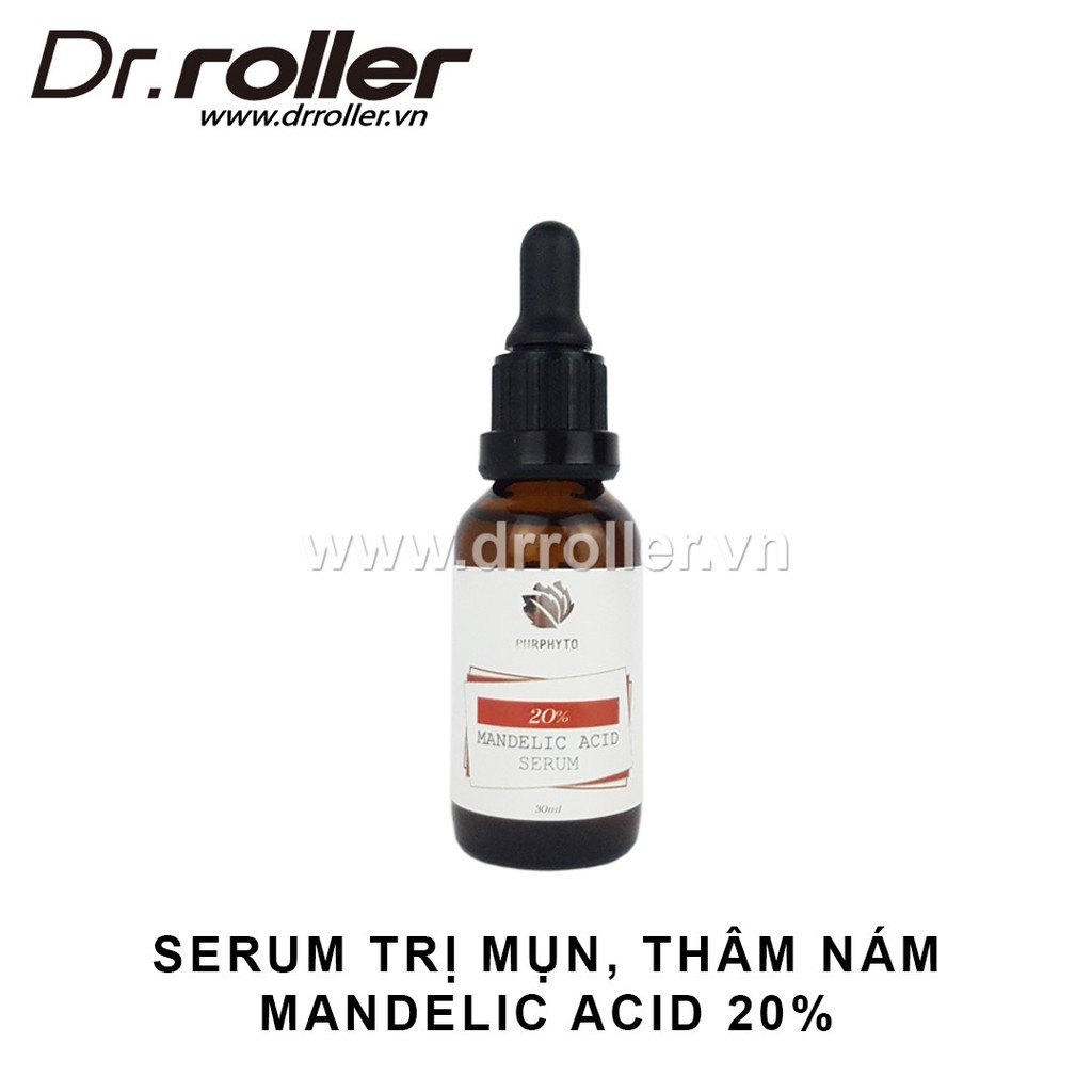 Bộ kim lăn hỗ trợ nám Dr. Roller - Serum Man 20%