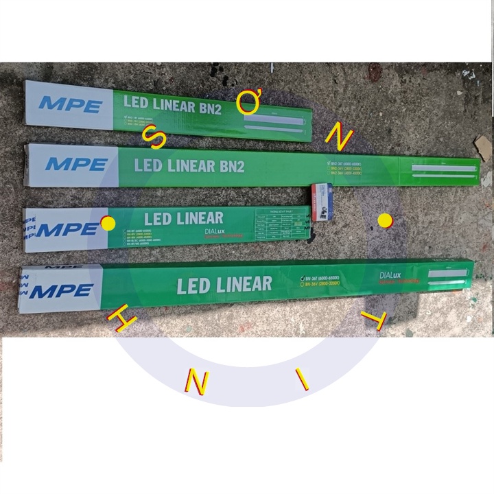 ĐÈN LED 0,6 1,2 MÉT BÁN NGUYỆT MPE MÃ BN BN2 HÀNG VIỆT NAM CHẤT LƯỢNG CAO