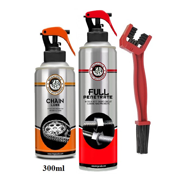 Megacools chai xịt vệ sinh sên, bảo dưỡng sên, xích, nhông sên đĩa - Chọn nhiều loại hàng
