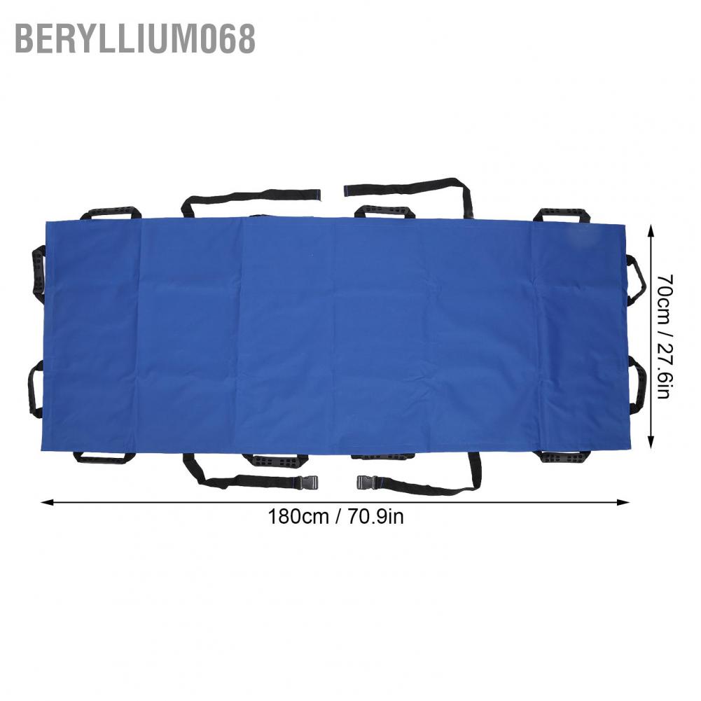 Cáng cứu thương - Cáng chuyển bệnh nhân chuyên nghiệp với 12 tay cầm cứu thương di chuyển tiện dụng - beryllium068