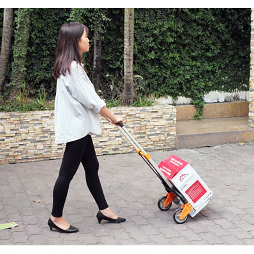 Freeship Xe đẩy hàng 2 bánh rút gọn Advindeq TL-150C - 150kg