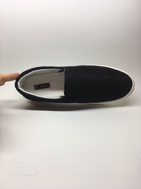 Giầy nam vải bò đen cao cấp | BigBuy360 - bigbuy360.vn