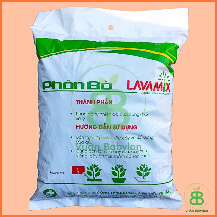 Phân Bò Lavamix  Đã Qua Xử Lý - 10dm3