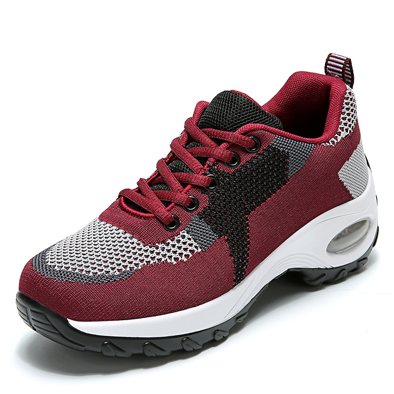 Giày Thể Thao Cao Gót Có Đệm Khí Cỡ Lớn 2021 Thời Trang Mùa Thu Cho Nữ | BigBuy360 - bigbuy360.vn