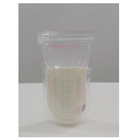 TÚI TRỮ SỮA CẢM ỨNG NHIỆT MUM'S CARE (HÀN QUỐC) 210ml KHÔNG CHỨA BPA - 30 TÚI/HỘP