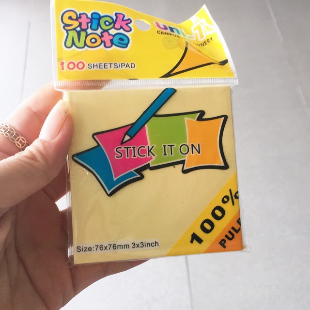 Note stick - giấy ghi nhớ