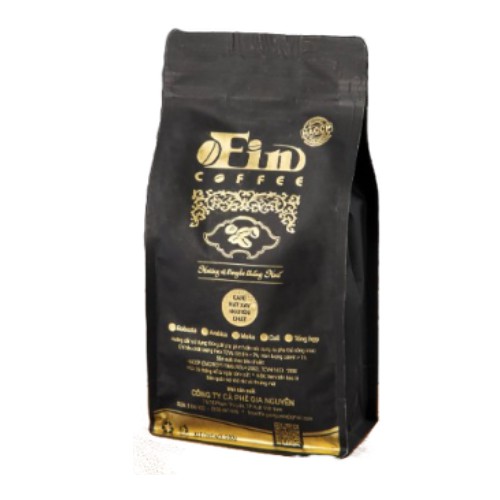 Cà phê rang xay nguyên chất Robusta đặc sản Huế đậm đà thơm nồng FIN Coffee đạt chứng nhận HACCP pha phin 1000 g | BigBuy360 - bigbuy360.vn