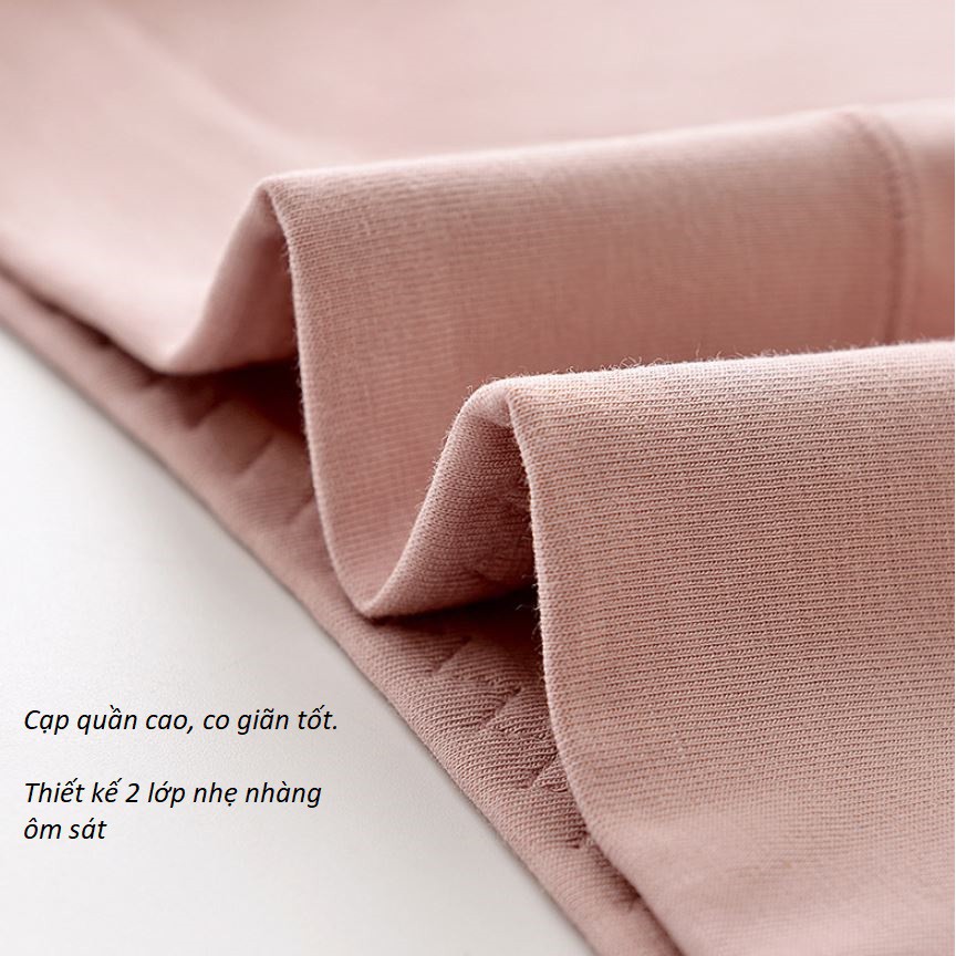 Quần Lót Nữ Cotton Cạp Cao Full Mông Kháng Khuẩn P377