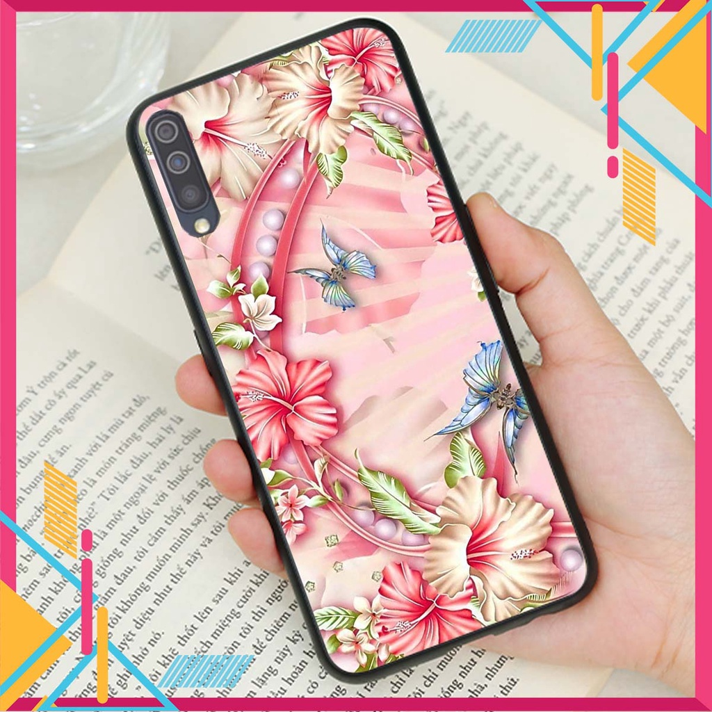 Ốp lưng Samsung A50 / A50S in hình hoa xinh xắn, hiện đại , thời trang ,phong cách