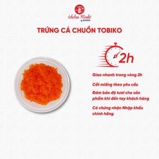 Trứng cá chuồn Tobiko