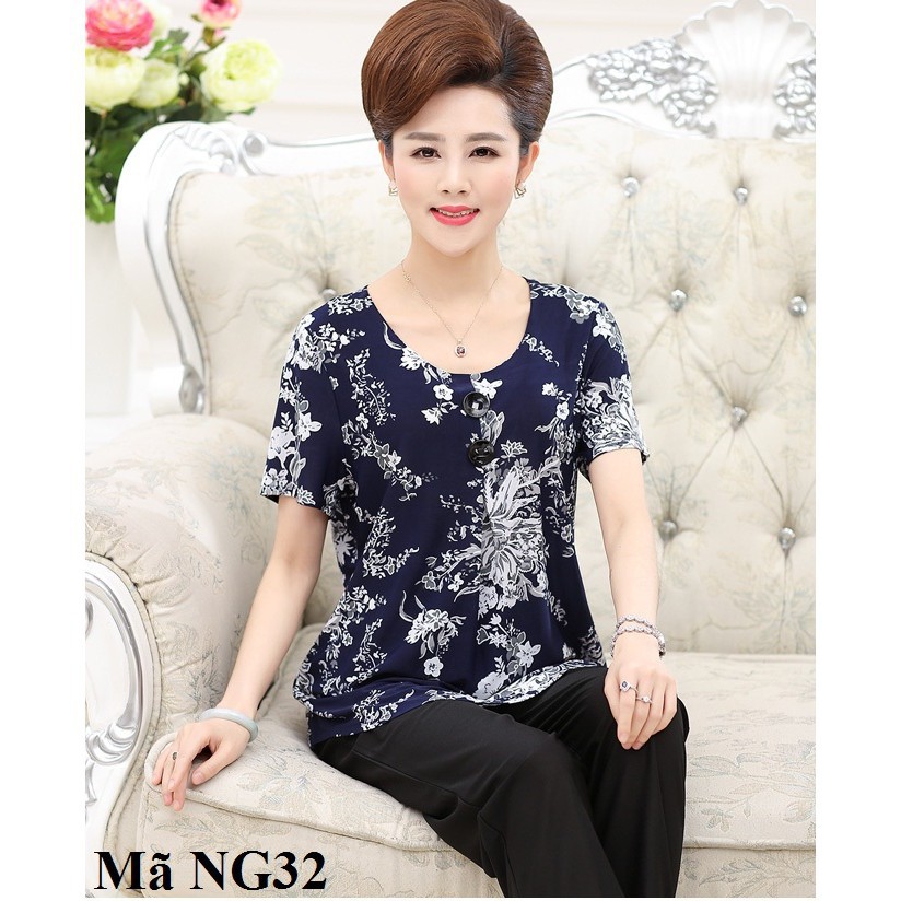 Hàng đẹp lại có sẵnBộ đồ mặc nhà cho người trung niên, người lớn tuổi NG32,NG33