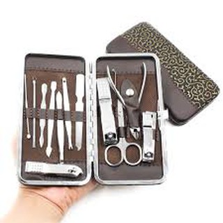Bộ cắt,làm móng tay 12 món GD27