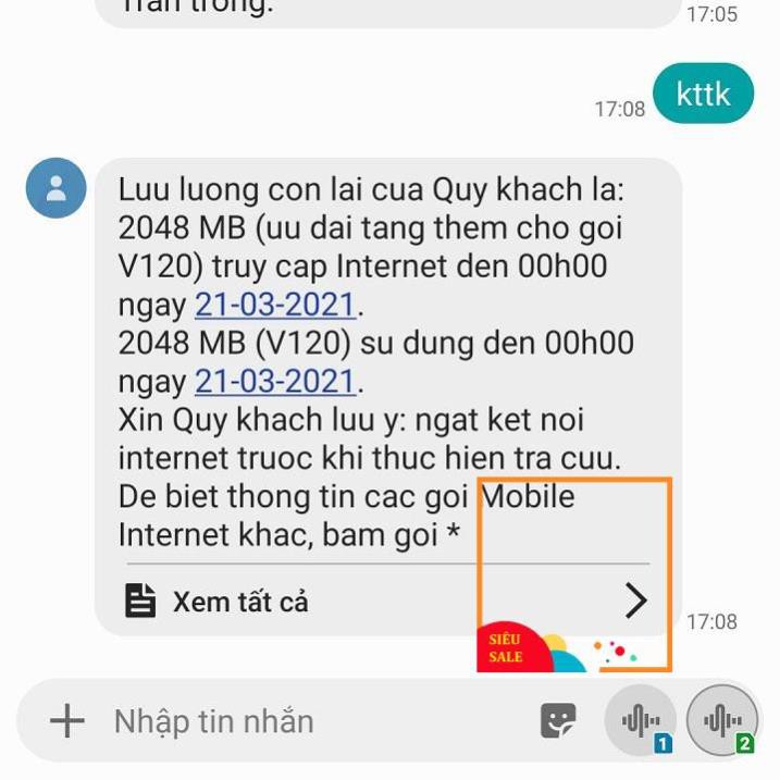 [Gấp Đôi Dung Lượng] Sim Viettel V120 Đột Biến Tặng 4GB 1 Ngày - Gọi Miễn Phí Viettel [Miễn Phí Tháng Đầu]