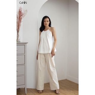 CoNIN-áo yếm nhún cổ hở lưng