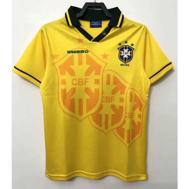 Áo Bóng Đá Đội Tuyển RONALDO Ronaldinho 1994 Brazil 1998 2002