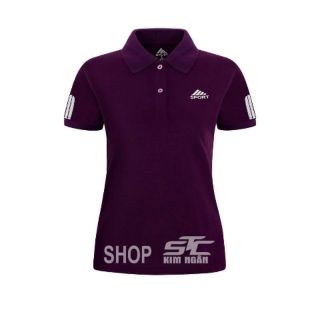 ÁO THUN CÁ SẤU NỮ - TÍM CẨM Fom Chuẩn Vải Dày Mịn Hàng Loại 1 ShopKimNgantc