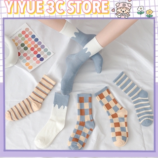 Đôi Vớ Cotton Họa Tiết Dễ Thương Thời Trang Cho Nữ